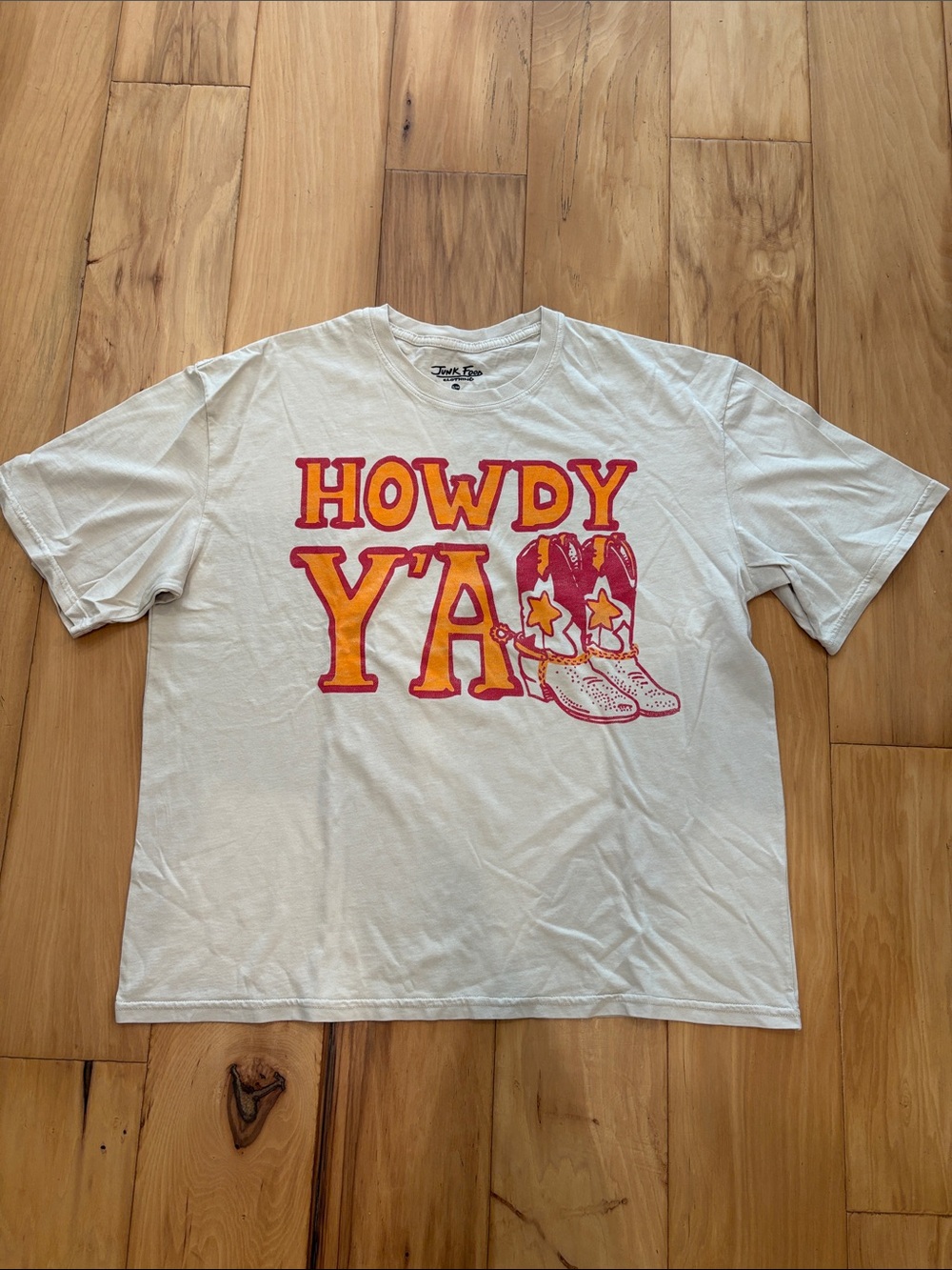 Junk Food Howdy Y’all Graphic Tee